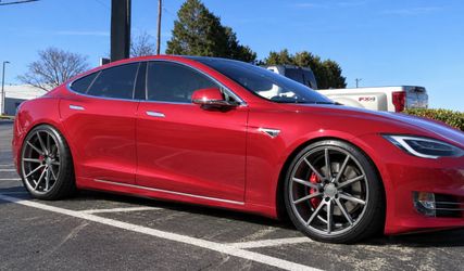 Vossen VFS-1 gun metal grey wheels 5x120 22 inch