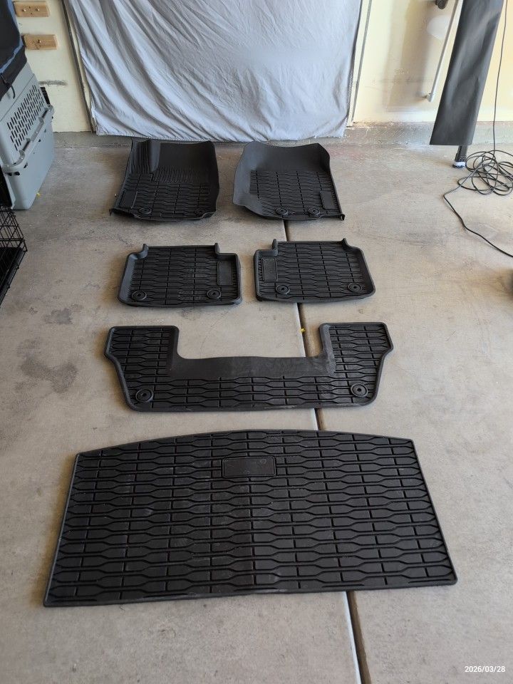 All Weather Mats - 2021-2026 Jeep Grand Cherokee L