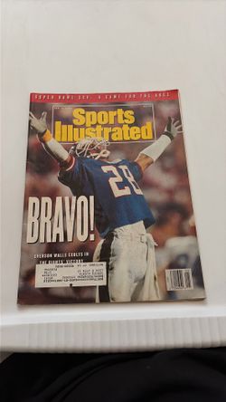 1991 Sports Illustrated Super Bowl XXV Giants Bills NFL Magazine