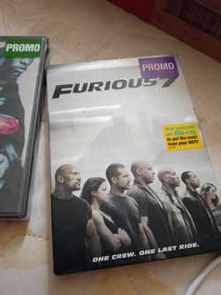 Furious 7 movie DVD movie 5 dollars