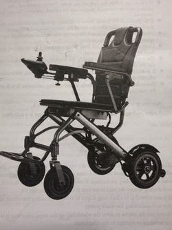 Mobility Chair Battery Operated  Foldable