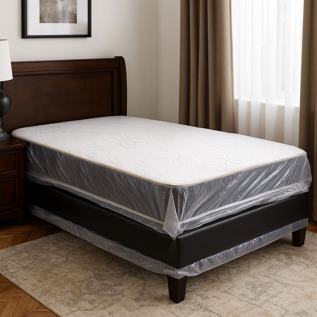Brand New Full Size Mattress 10” For Unbeatable Comfort! Also in Twin, Queen & King. Wrapped in Plastic. Same-day Delivery.