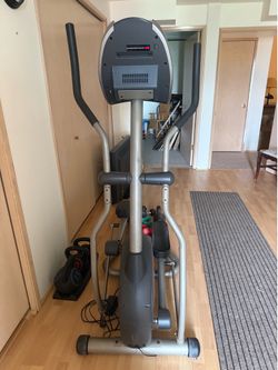 I believe this is called an elliptical