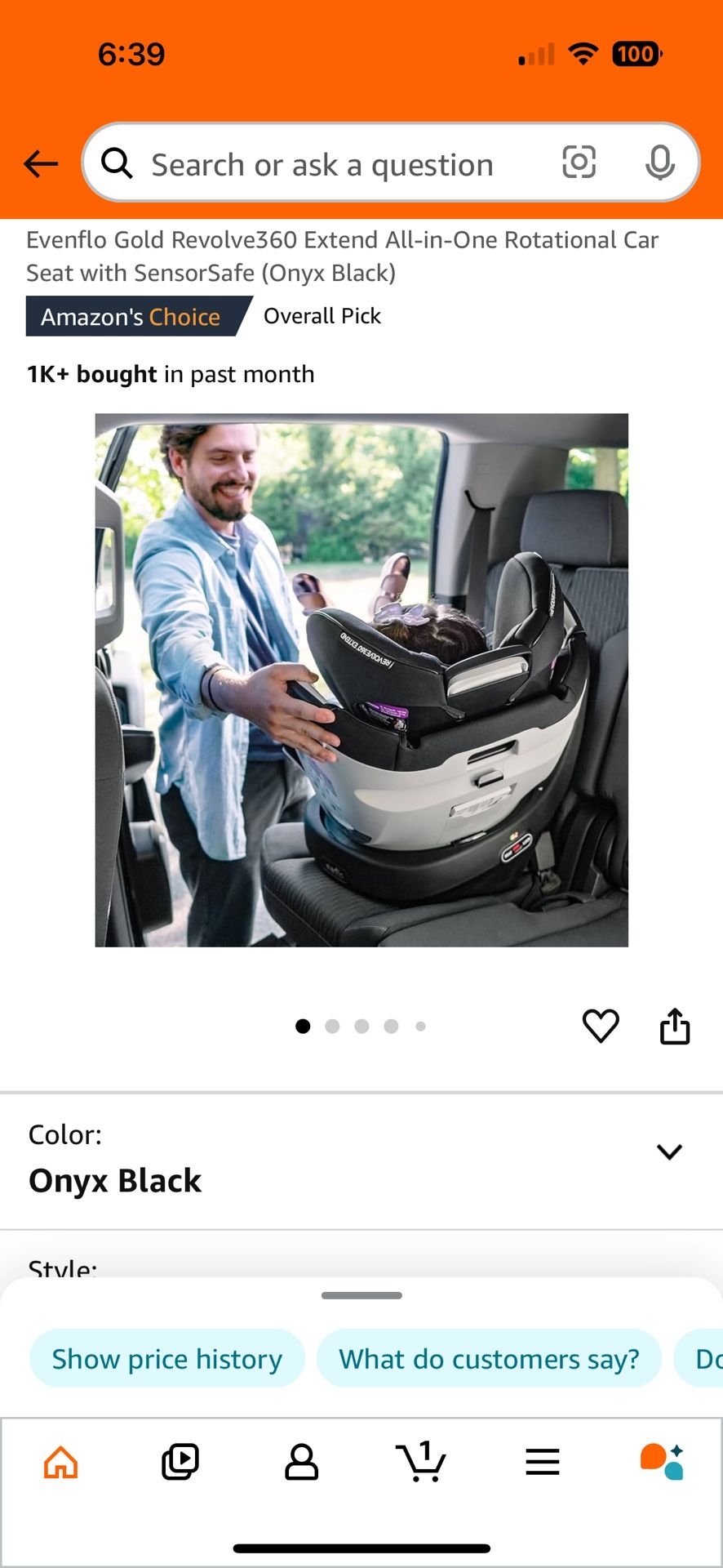 Evenflo Gold Car Seat