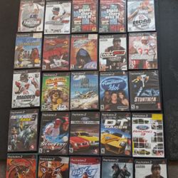 Ps2 Video Games $10 Each 