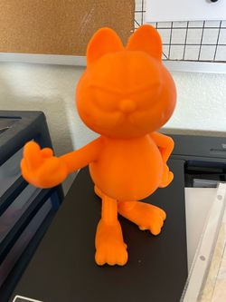 3D printed Garfield
