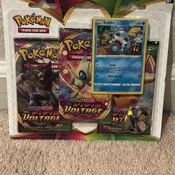 Pokemon Vivid Voltage 3-Pack Blister Sobble