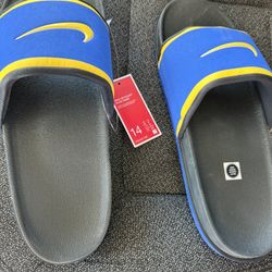 Nike Los Angeles rams Slides Size 14