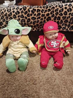 Two baby dolls 50.00 each