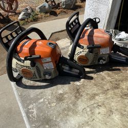 Chainsaw $225 Both Or $175 Each