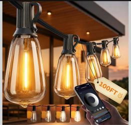 Brand new 100FT Patio Lights for Outside