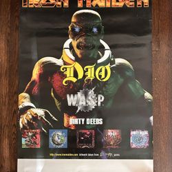 Metal Mania ‘98 Iron Maiden Poster