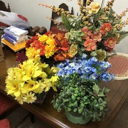 Free Artificial Flowers And Based