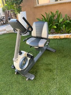 HealthRider Easy Entry Recumbent Exercise Bike