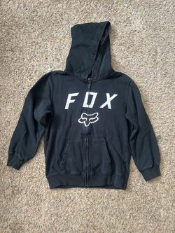 Fox Racing Black Zip-Up Hoodie
