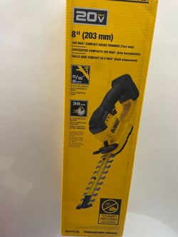 Dewalt  hedged trimmer