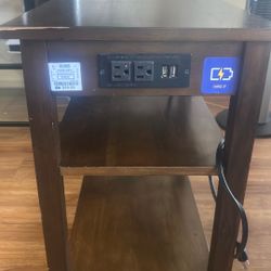Table With Outlet & USB
