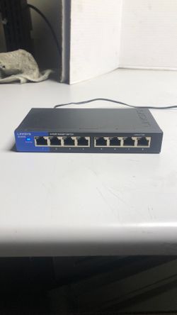 Linksys 8 Port Gigabit Ethernet Switch 
