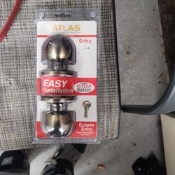 Atlas Home Security Locking  Door Knobb 
