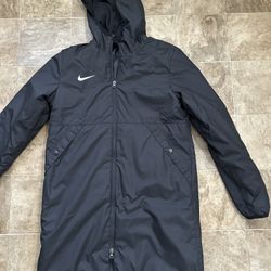 Nike long trench coat 