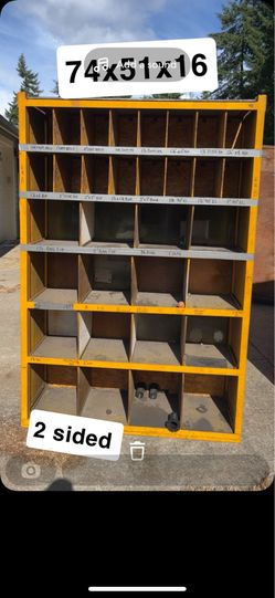 Part storage bins
