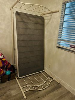 Twin Bed Frame and Box Spring 