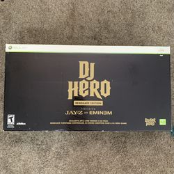 DJ Hero Renegade Edition Xbox 360 w Stand Like New Tested