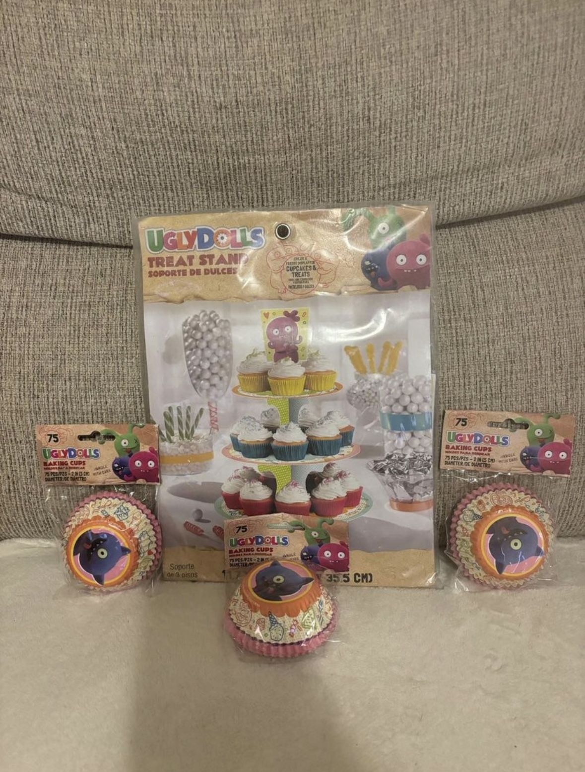 Ugly Dolls Cupcake Supplies