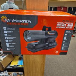 NEW Mr. Heater Contractor Series Diesel And Propane Heater 80k BTU MHC80KT