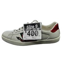 Gucci Ace Embroidered White