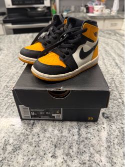Toddler Jordan 1 High size 9