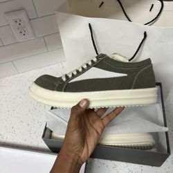 Sage Green Rick Owen Vans