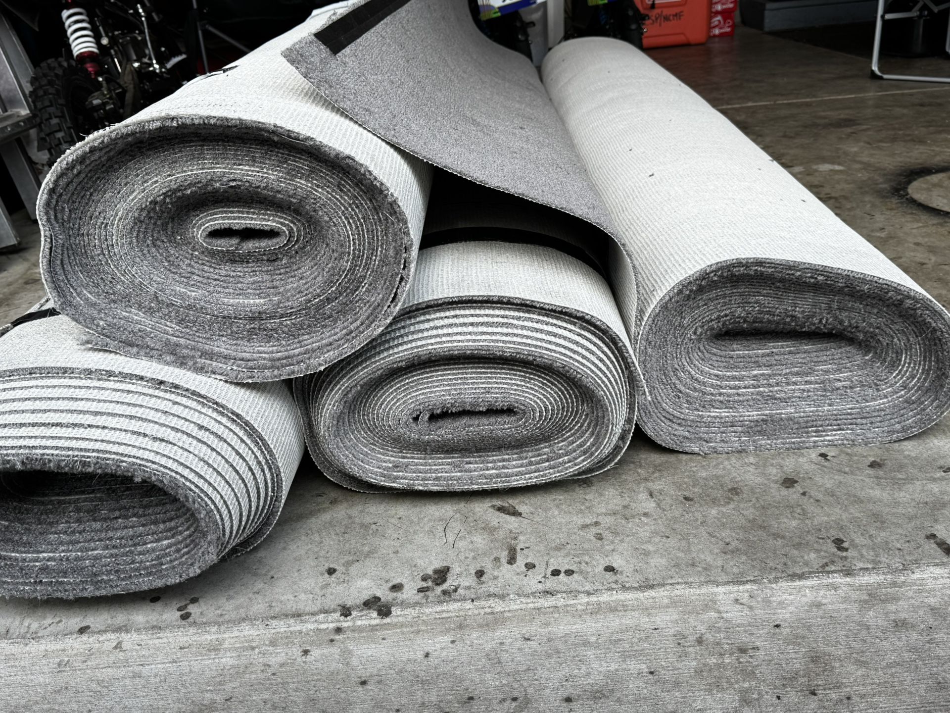 Gray Office And Basement Carpet