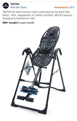 TEETER EP-560 Inversion Table