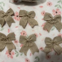 30 Piece Burlap Bows