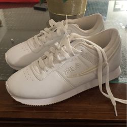 Fila White Woman Shoes