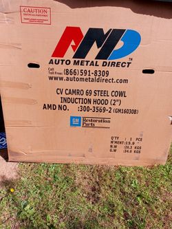 69 CAMERO 2" COWL HOOD