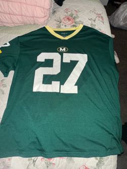 Green Jersey Oversized Shirt