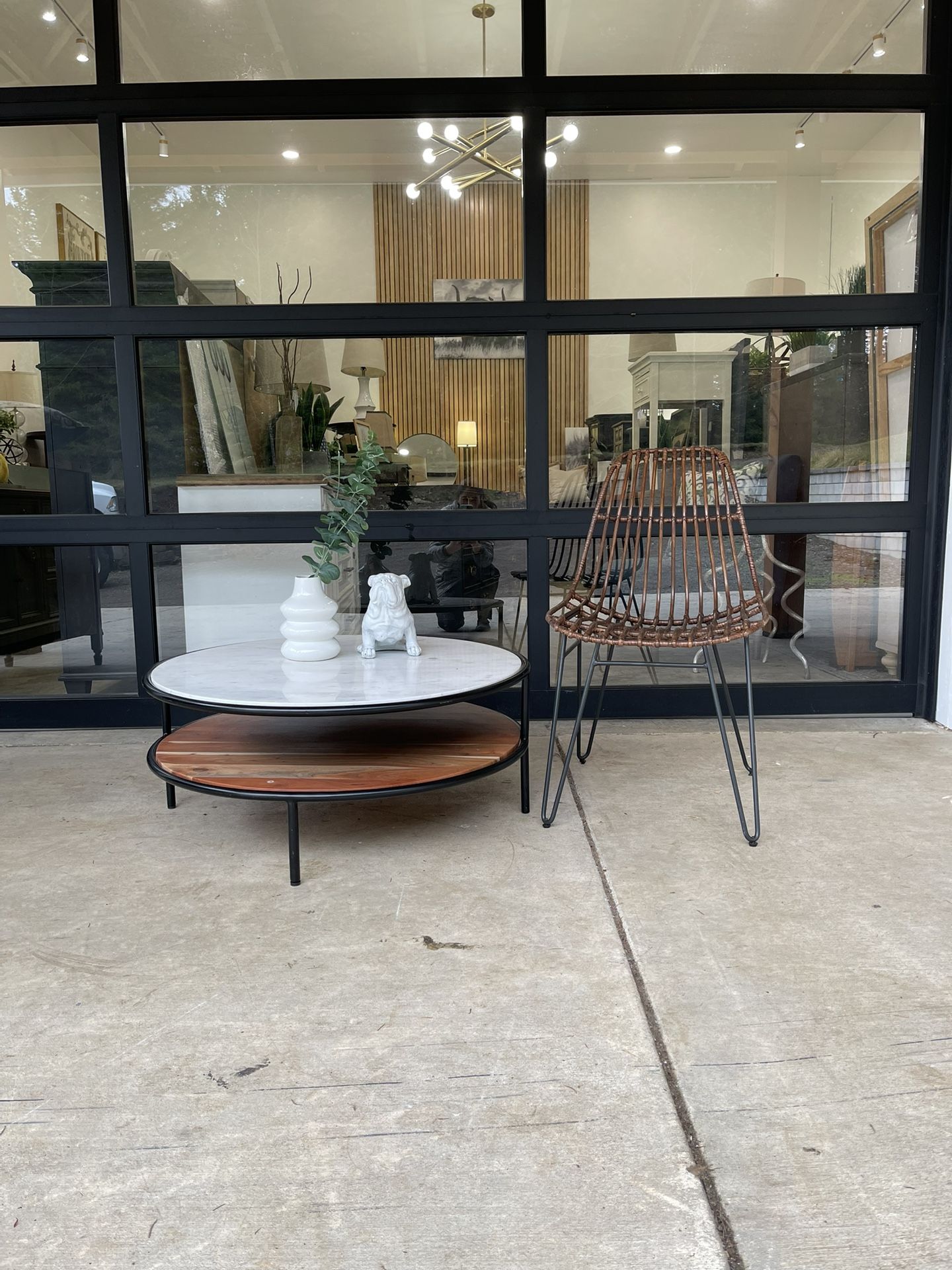 Marble Round Coffee Table