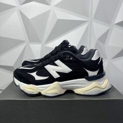 NB 9060 Womens Black and White Suede  - Size 6.5 / 7.5/ 8us  - New with Box 