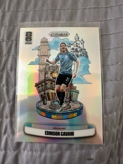 2026 Prizm World Cup Edinson Cavani National Landmarks SSP Card No. 26 URUGUAY