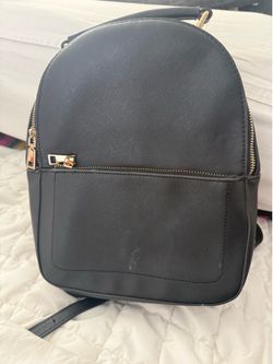 Mini backpack-black , Almost new