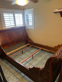 Wood Bed Frame
