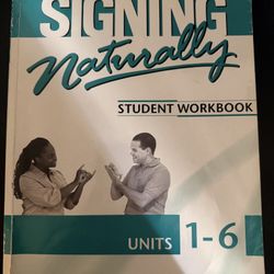 Signing naturally Student Book