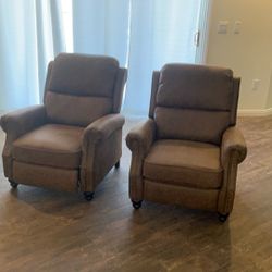Leather Recliner Chairs 
