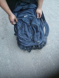 Hiking  backpack with detachable pack in the front 2n1