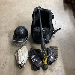 Softball Equipment .. Lefty Gloves