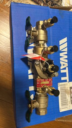 Watts Double Check Valve Assembly 3/4’’