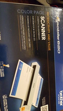 Brother dsmobile 620 scanner