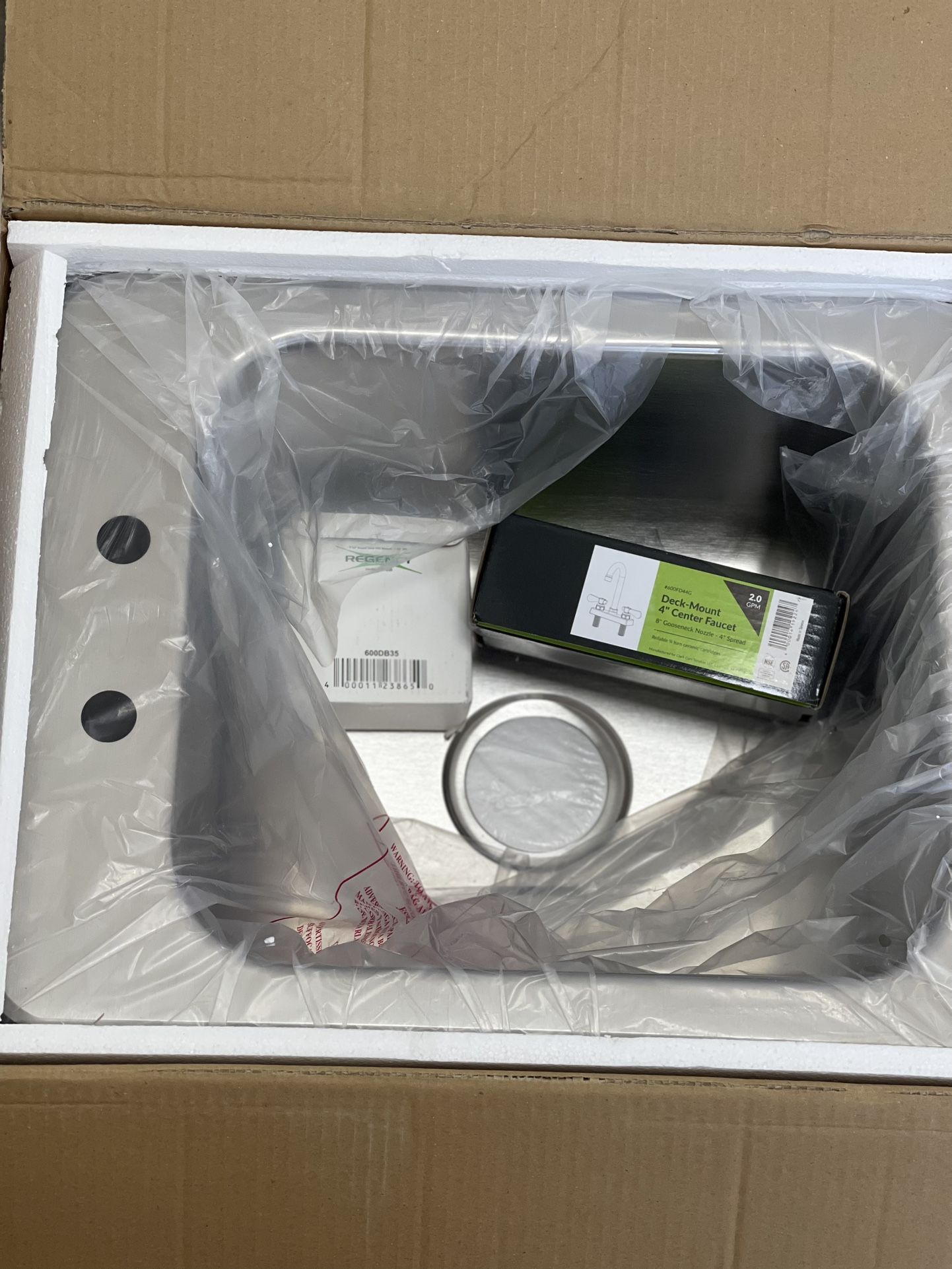 RegencyNSF Certified Table Sink